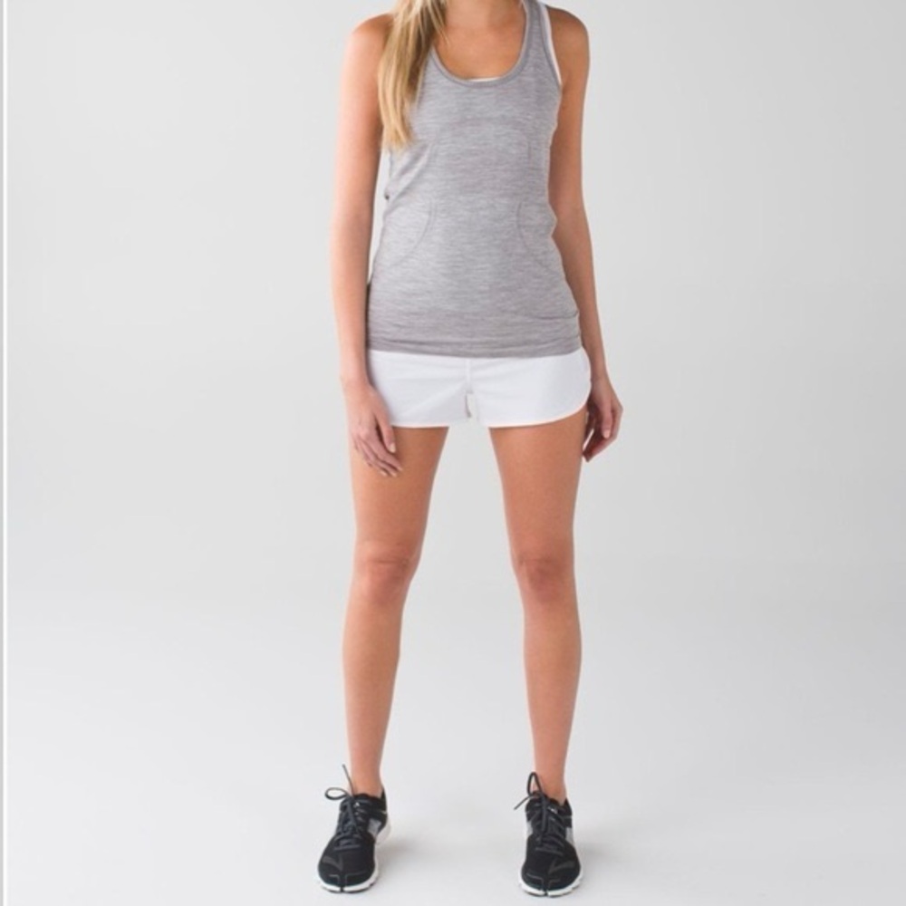 Lululemon white shorts